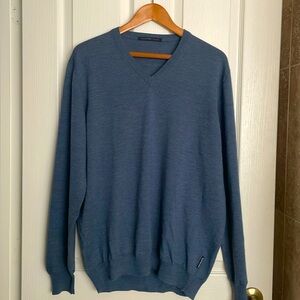 Valentino Jeans - V Neck lightweight Wool.